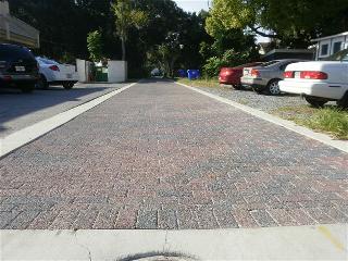 Completed Alley Paver Project