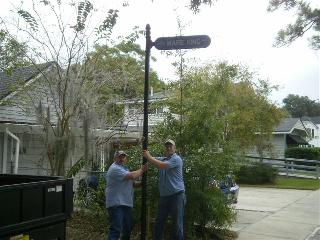 Installing Alleyway Signs