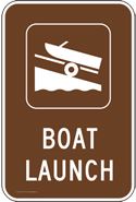 Image of Boat Launch sign