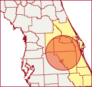 Orlando Weather Radio Tower Location