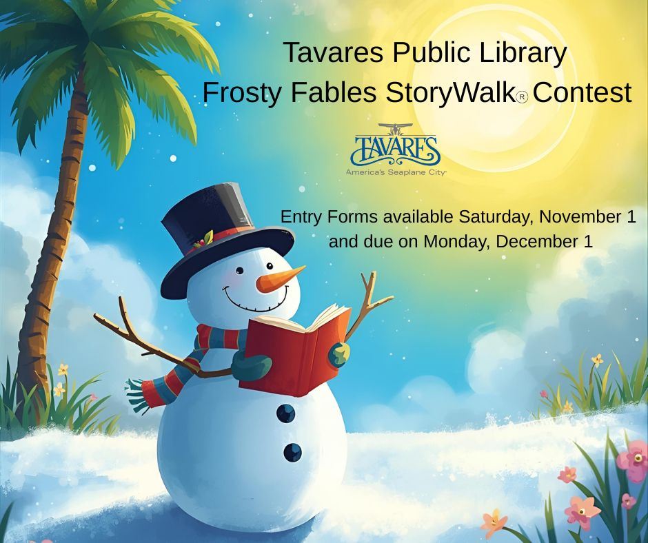 Image of Frosty Fables StoryWalk® Contest  flyer